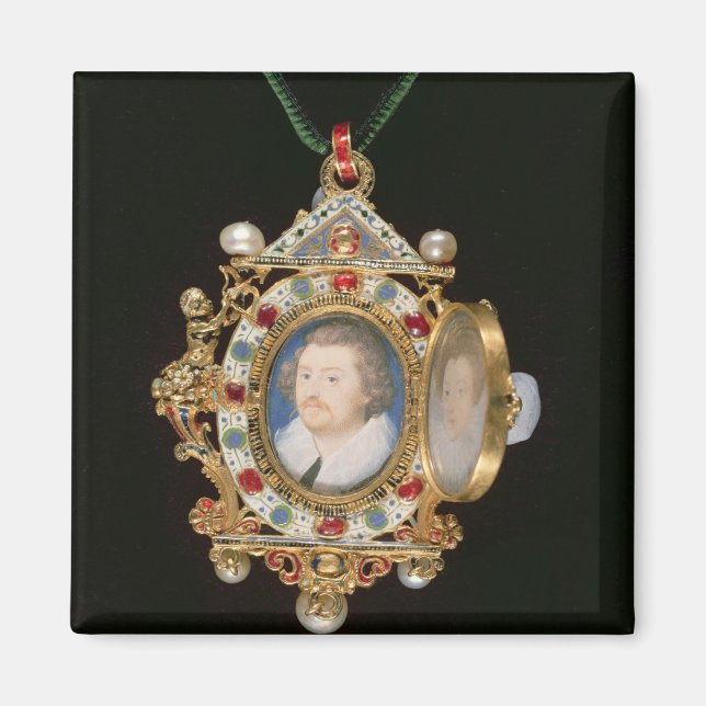 Gresley-juden, med porträtt i miniatyr Herr Magnet (Framsidan)