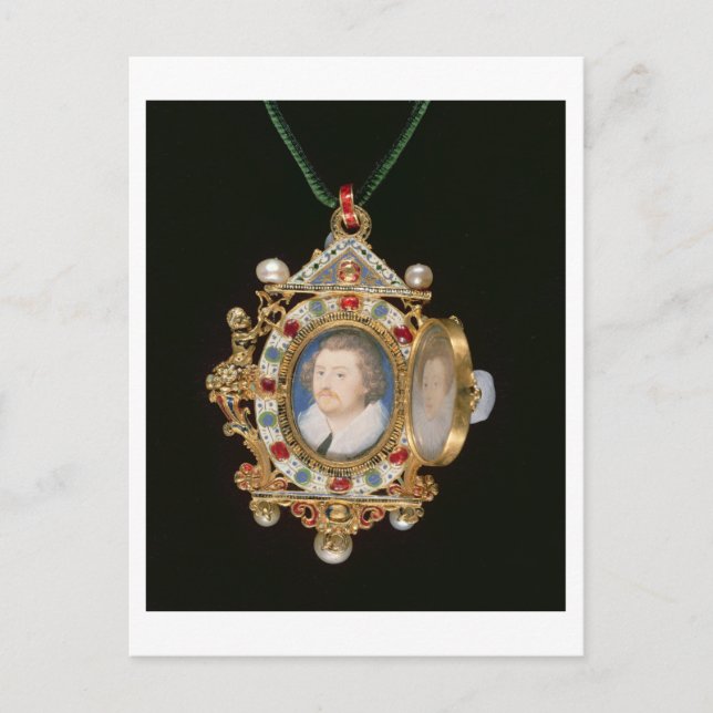 Gresley-juden, med porträtt i miniatyr Herr Vykort (Framsida)