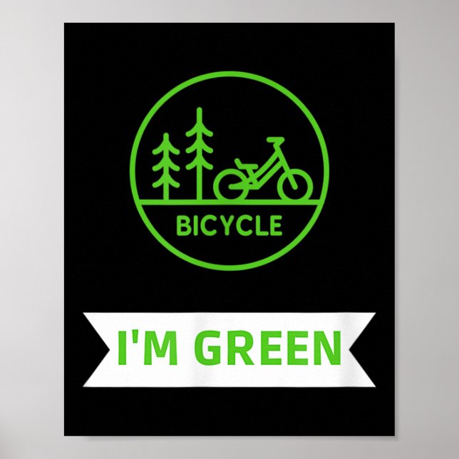 Greta Bicycel Nature Protection Environmental Prot Poster (Framsidan)