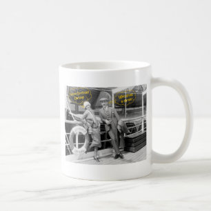 Greta Garbo och Mauritz Stiller 1925 Birthday Kaffemugg