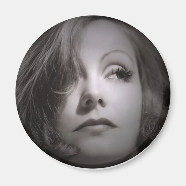 Greta Garbo Refrigerator Magnet (Framsidan)