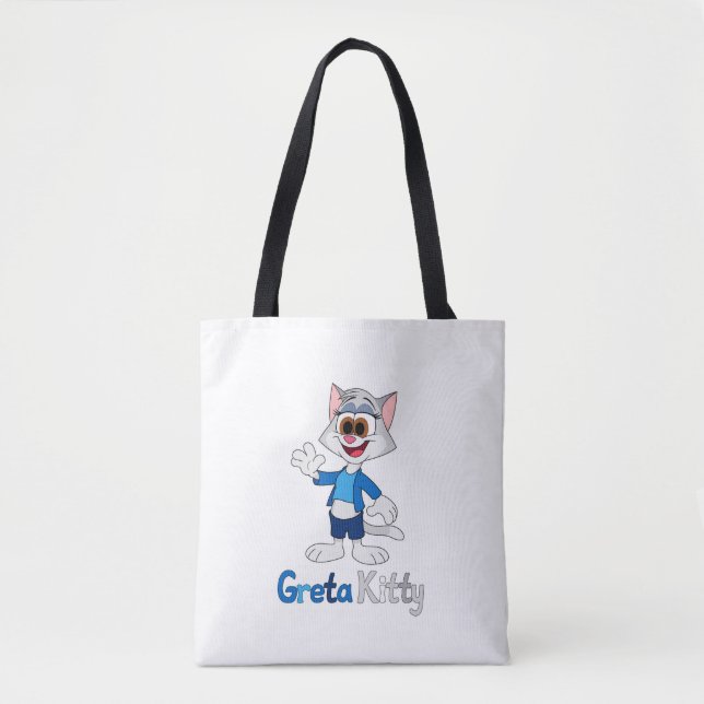 Greta Kitty-handväskan Tygkasse (Framsida)