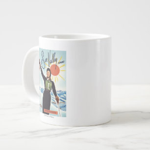 Gretchen Fraser Advertisement Poster Jumbo Mugg