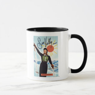 Gretchen Fraser annonseringaffisch Mugg