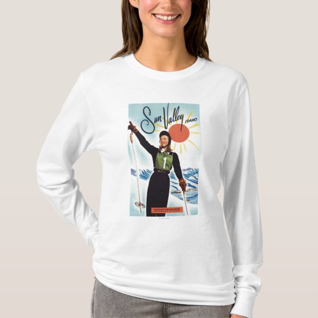 Gretchen Fraser annonseringaffisch T-shirt (Framsida)