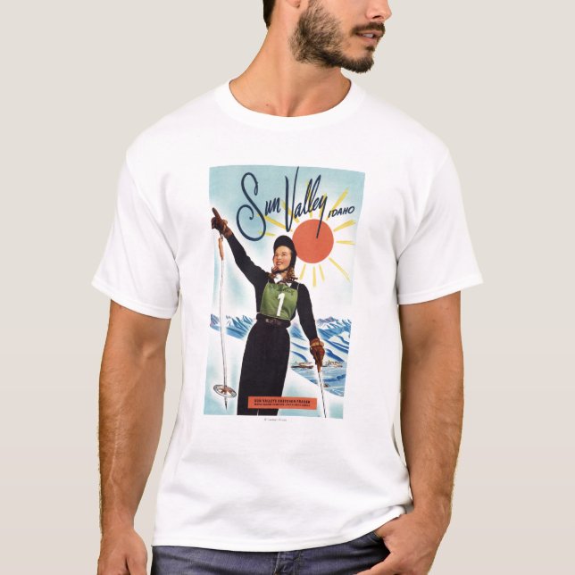 Gretchen Fraser annonseringaffisch Tee Shirt (Framsida)