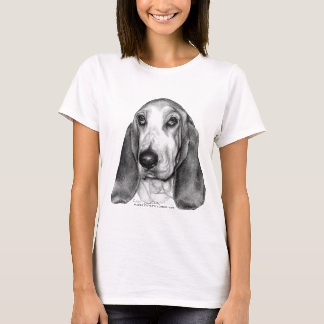 Gretel Bassethund Tee (Framsida)