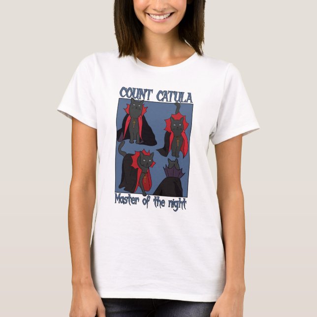 Grev Catula Mästare över Natten T Shirt (Framsida)
