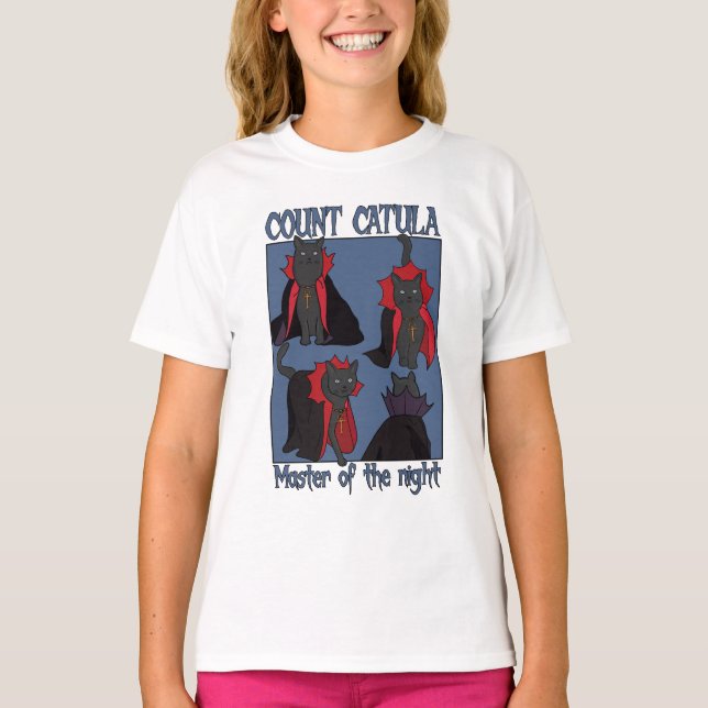 Grev Catula Mästare över Natten T Shirt (Framsida)