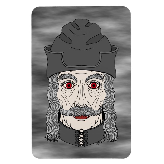 Grev Dracula 2026 Magnet (Vertikal)