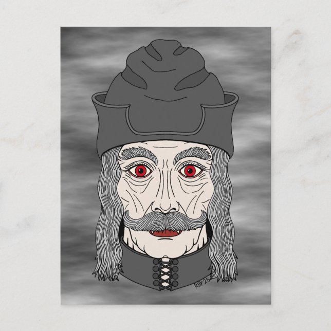 Grev Dracula 2026 Vykort (Framsida)