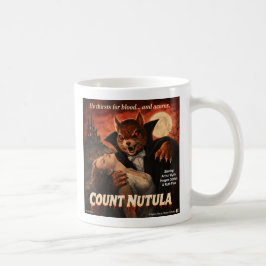 Grev Nutula Retro Filmparodi Kaffemugg
