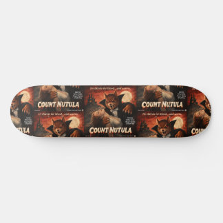 Grev Nutula Retro Filmparodi Mini Skateboard Bräda 18,5 Cm