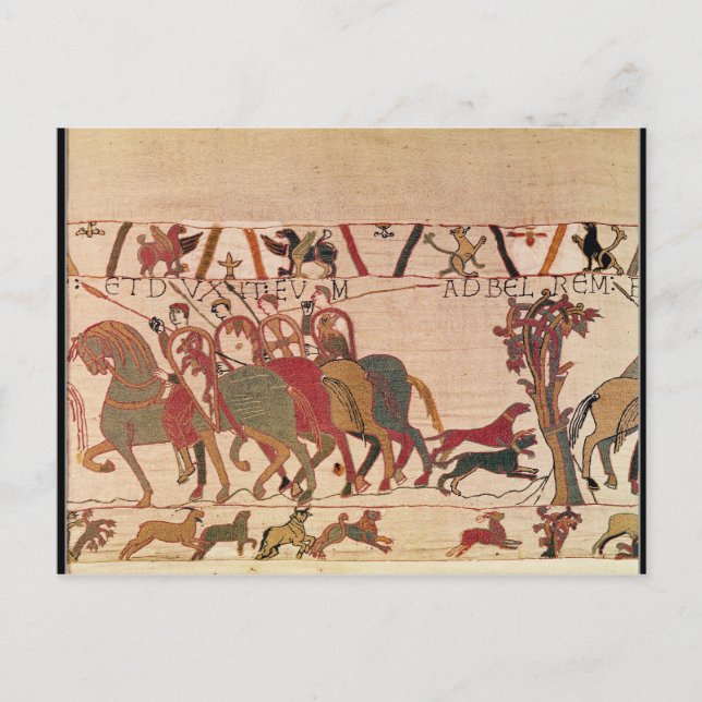 Greve Guy av Ponthieu tar Harold, hans Vykort (Framsida)