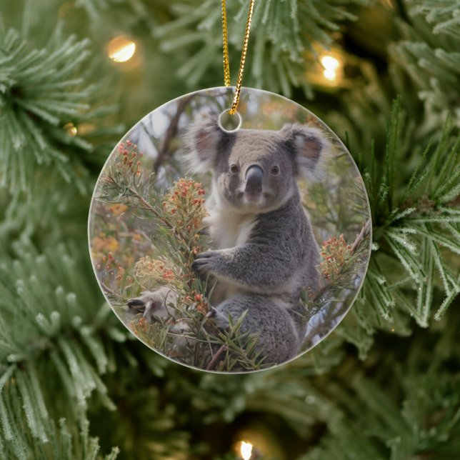 Grevillea Koala Bear Julgransprydnad Keramik (Träd)