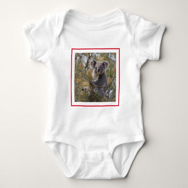Grevillea Koala Bear T Shirt (Framsida)