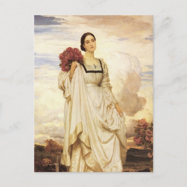 Grevinnan Brownlow, Frederic Leighton Vykort (Framsida)
