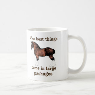 Grevskaphästar är den bäst muggen kaffemugg