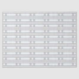 Grey Bone Inlay Dots Border Decoupage Paper