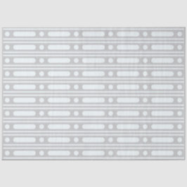 Grey Bone Inlay Dots Border Decoupage Paper