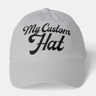 GREY Custom Baseball Cap Blank Template (Dad Cap) Keps