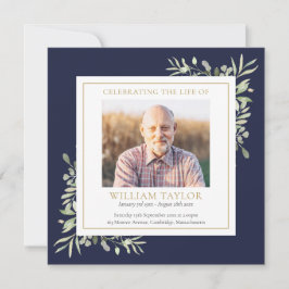 Grey Funeral Memorial Order Order Program