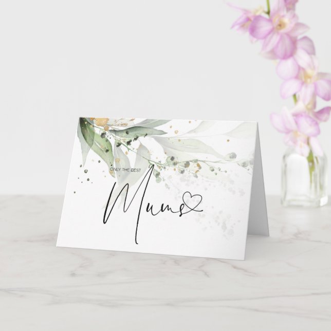 Grey Gravid Announunoute Baby Reveal till Morsa Kort (Orkide)