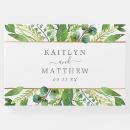 Grey & Guld Bröllop-samlingen Gästböcker