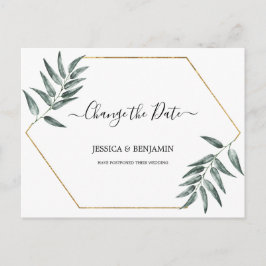 Grey Lämnar uppskjuten skriptändring av datum Vykort