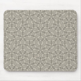 Grey minimalist Penrose geometric design desk mat Musmatta