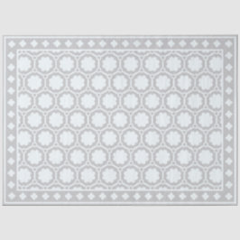Grey Modern Bone Inlay Decoupage Paper