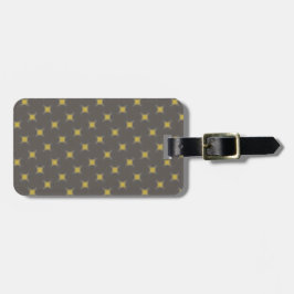Grey Modern Luggage Tag Bagagebricka