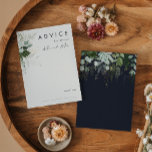 Grey och Guld Löv | MÖRK BRÖLLOP Rådkort<br><div class="desc">Vi designade denna gröna kraft och guld löv | Råkort för mörk till marinen bröllop för att komplettera din enkla och elegant boho bröllop. Den har modern grönt och vit eukalyptus löv, fern löv, en självklar blomma och minimal löv av guld. Dessa inslag ge känner sig som en viskös vattenfärgsförändrad...</div>