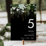 Grey och Guld Löv | Svart Bordsnummer<br><div class="desc">Vi designade denna gröna kraft och guld löv | Svart bordsnummer för att slutföra din enkla och elegant-boho bröllop. Den har modern grönt och vit eukalyptus löv, fern löv, en självklar blomma och minimal löv av guld. Dessa inslag ge känner sig som en viskös vattenfärgsförändrad skog, perfekt för alla orustiska,...</div>