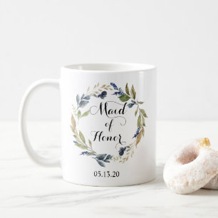 Grey och Löv, utandning Maid of honor Kaffemugg