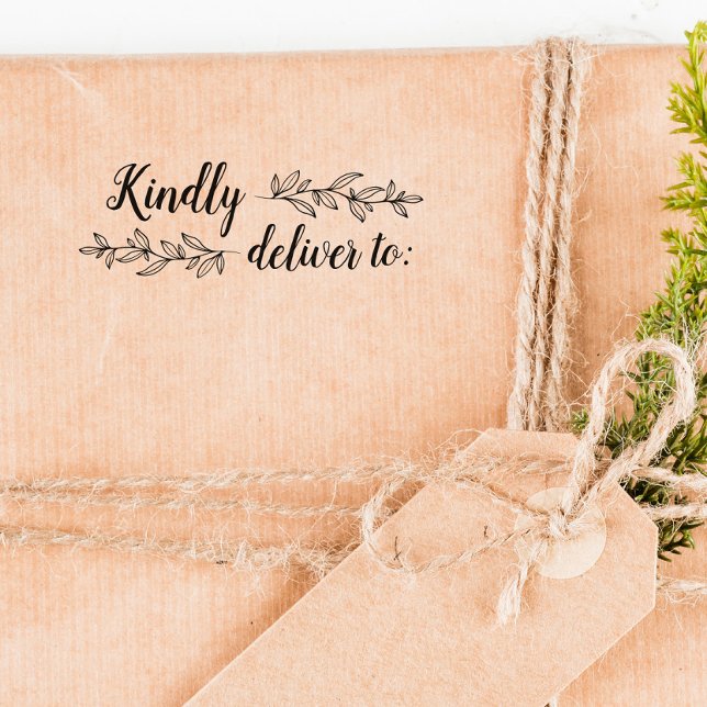 Grey och skript levererar vänligt till Rubber Frim Stämpel (Skapare uppladdad)