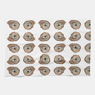 Grey oyster shell tea /Kitchen Towels Kökshandduk