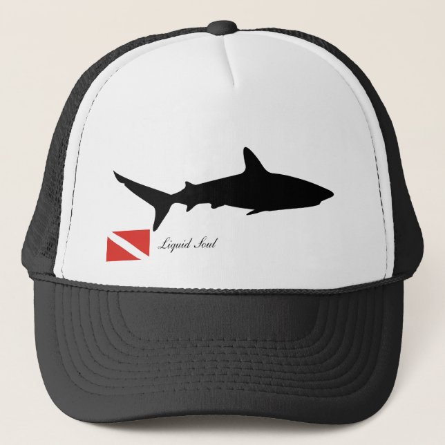 Grey Reef Shark - Hat Keps (Framsida)