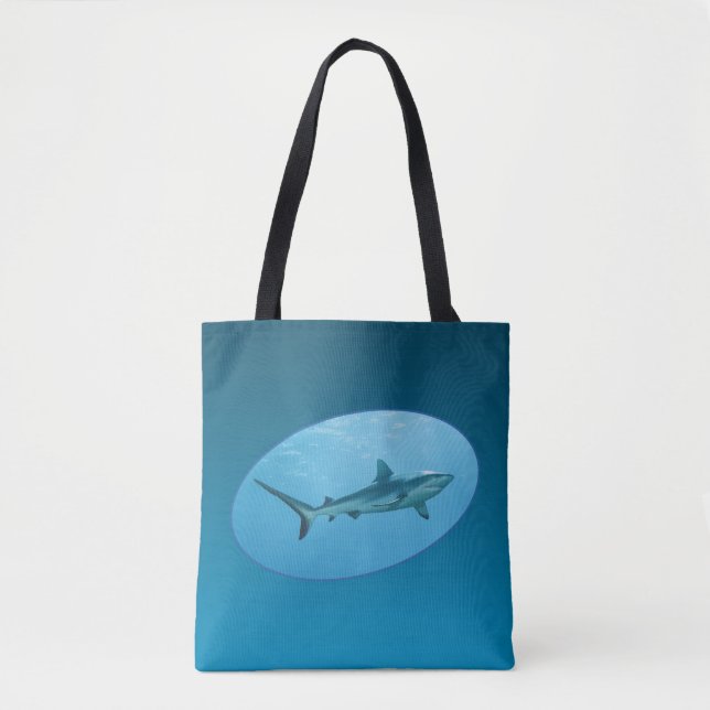 Grey Reefshark, Yap Island - Photographic design | Tygkasse (Framsida)