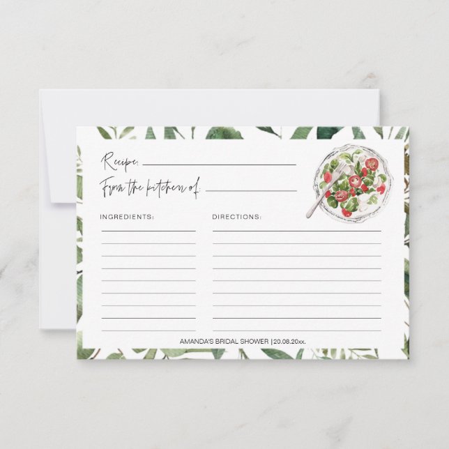 Grey Salads Kitchen Möhippa Recipe Cards (Framsida)