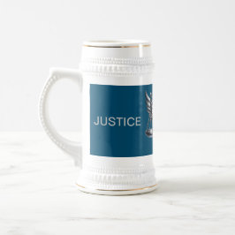 Grey Scales of Justice Attorney Office on Blue | Sejdel