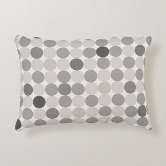 Grey Scandinavian Geometric Accent Pillow Prydnadskudde