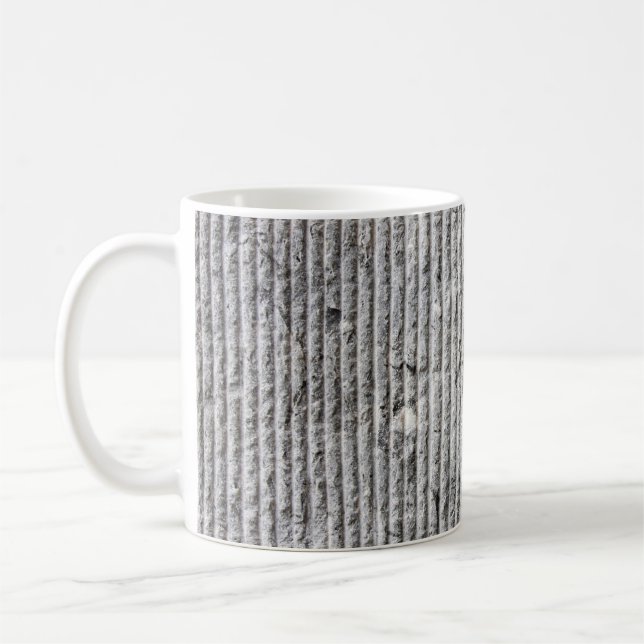 Grey stone wall texture. Texture of stone wall wit Kaffemugg (Vänster)