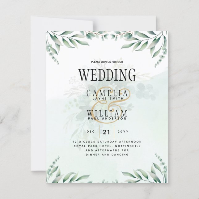 Grey Wedding Website OSA QR CODE (Framsida)