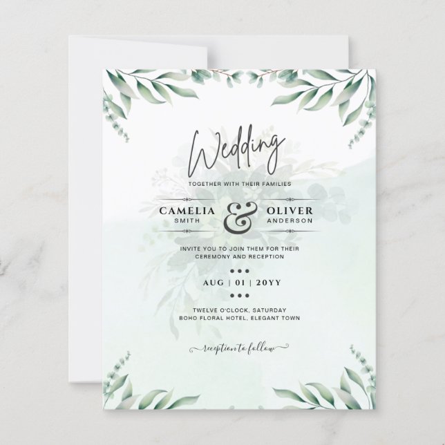 Grey Wedding Website OSA QR CODE (Framsida)