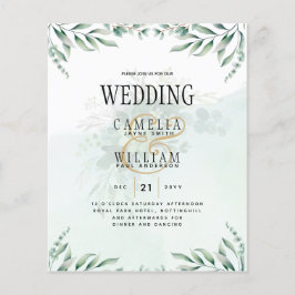 Grey Wedding Website OSA QR CODE Flygblad