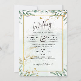 Grey Wedding Website OSA QR CODE Inbjudningar