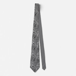 Grey Wild Aesthetics Neck Tie Slips