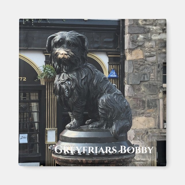 Greyfriars Bobby Magnet (Framsidan)