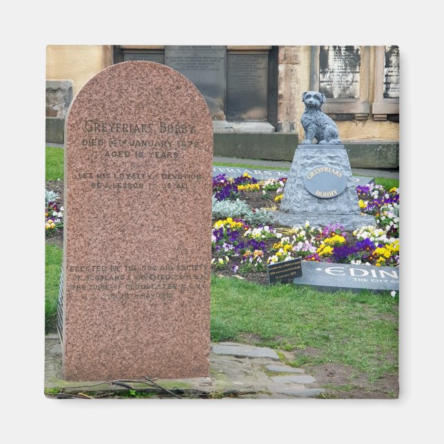 Greyfriars Bobby Magnet (Framsidan)